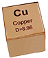 Copper cubes
