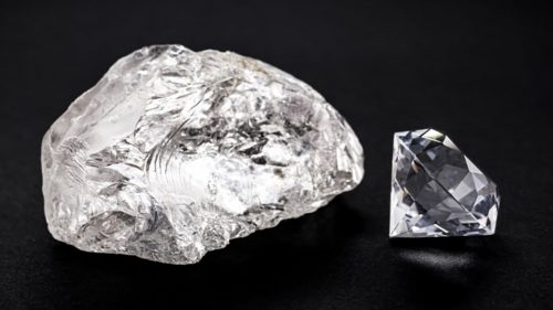 Diamonds from raw to cut